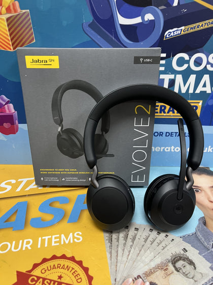 Jabra Black Evolve2 65 MS Stereo Headset.