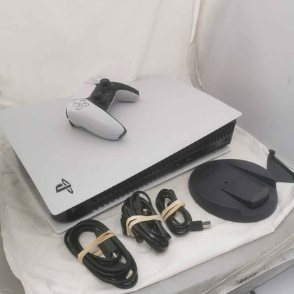 PlayStation 5 Console, 825GB, White, Boxed