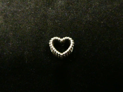 Pandora silver heart charm