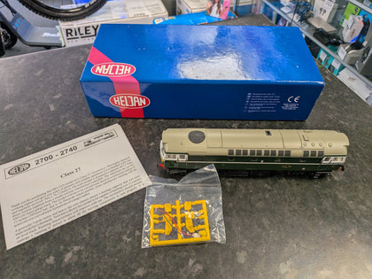Heljan Class 27 D5361 Br Green Locomotive Train Boxed
