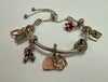 Pandora Adjustable Charm Bracelet with 6x Charms