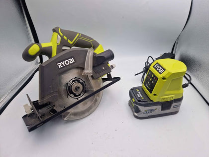 Ryobi R18CSP ONE+ 18V Cordless Circular Saw 150mm – 4.0Ah Battery & Charger