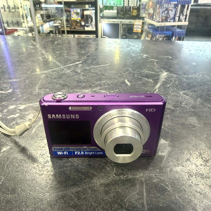 Samsung DV150F Digital Camera WiFi 16.2MP 5x Optical Zoom LCD Screen - Purple