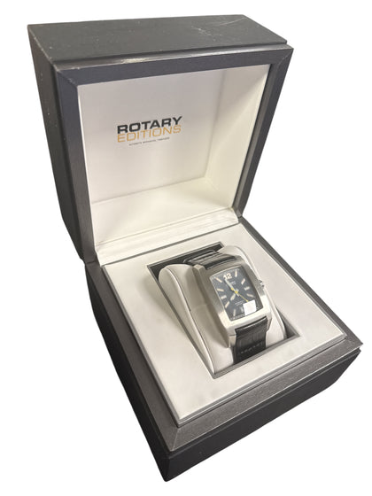 Rotary Men’s Editions 1895 - 200 Series - Automatic - Black Leather