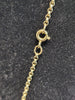 9ct Yellow Gold Thin Belcher Chain - 24" - 6.85g