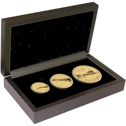 The 2019 Concorde 50th Anniversary Gold Prestige Sovereign Proof Set - Gold Sovereign Coins | Hattons Of London