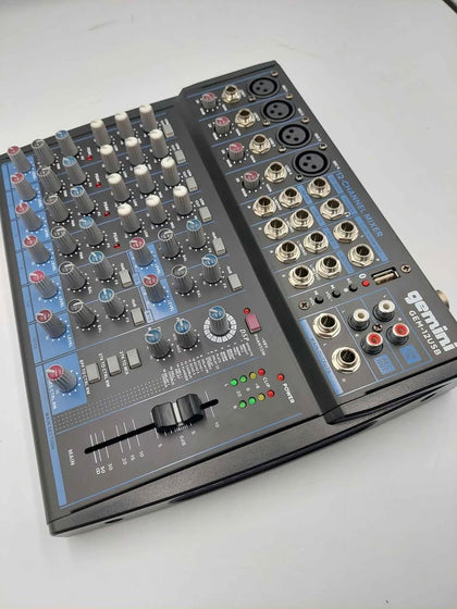 Gemini Sound Gem-12USB Compact 12 Channel Analogue Mixer ** Like New**