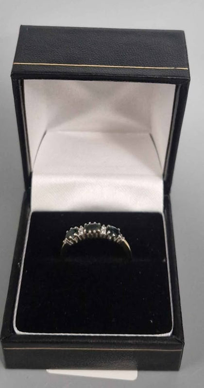 9ct GOLD RING 375 1.9G  Size O