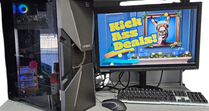 Antec 2TB + 256GB Gaming Desktop with Lenovo Monitor - Unboxed **COLLECTION ONLY**