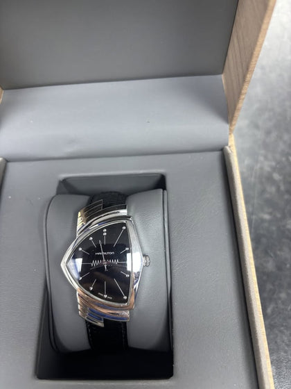 Hamilton Ventura H244112 Elvis Presley Black Quartz Men's Wrist Watch
