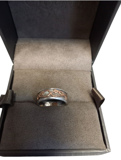 Clogau Silver Ring 1g Size N