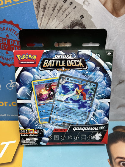 Pokémon TCG: Quaquaval ex Deluxe Battle Deck.