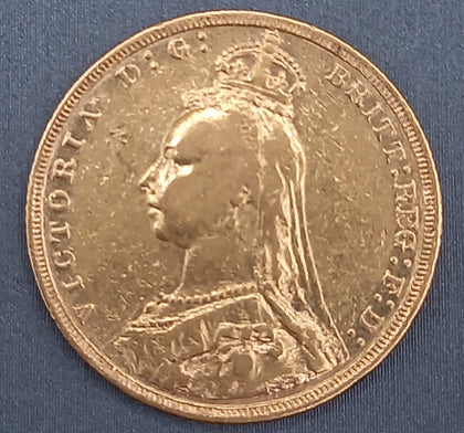 1890 22CT Full Soveriegn 7.9g
