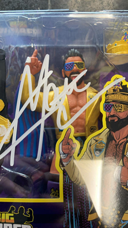 MWFP Matt Cardona Signed Figure - Major Bendies - Deathmatch King Figure