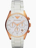 Emporio Armani Ladies AR5920 Sportivo Gold Dial Watch ** Boxed **