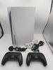 Playstation 5 Console, 825GB, White, Unboxed with 2 Black Sony Controllers