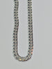 Brand New Silver Flat Curb Chain