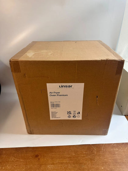 Linsar Black KB6102 12L Air Fryer with Rotisserie