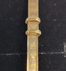Beautiful 9ct Yellow Gold Baby Bangle - Teddy Bear Design - 1.46G - Hallmarked
