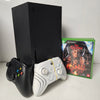 Microsoft Xbox Series X Console With 2 Controllers & 1 Game
