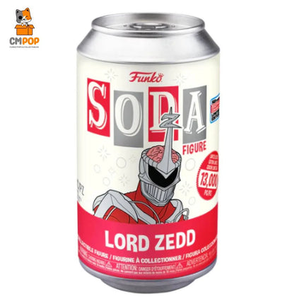 Funko Lord Zedd - Power Rangers Vinyl Soda.