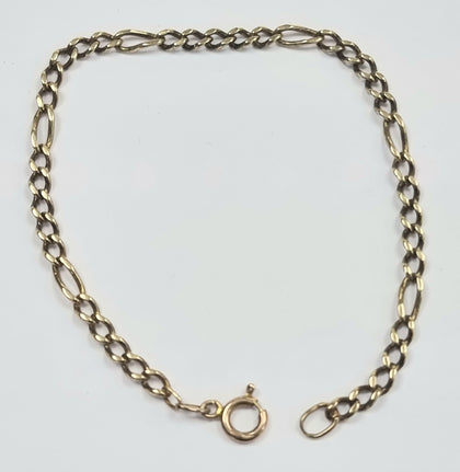 9ct Gold Bracelet 8