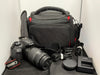 Canon eos 4000d camera and Canon EF 75-300mm f/4-5.6 III Black Lens