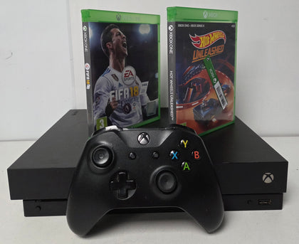 Microsoft Xbox One X 1TB Console & 2 Games