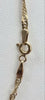 9ct Yellow Gold Twist Chain 18"