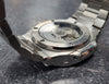 Seiko Nautilus Mod Silver (Open Heart) - Chocolate Brown. Automatic