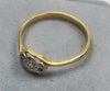 18ct Gold Diamond Ring W1/2