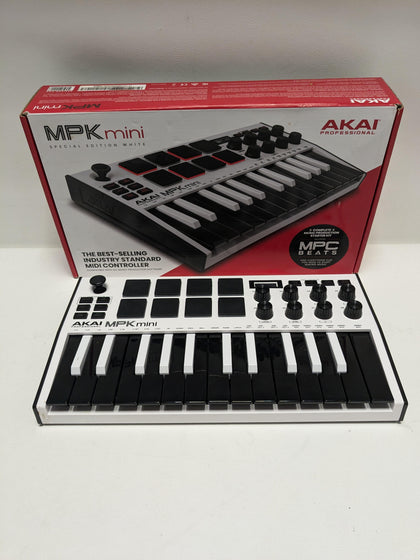 Akai Professional MPK Mini MIDI Keyboard - White