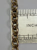 9ct Gold Double  Link Bracelet With Heart