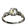 Ladies 9ct White Gold Ring