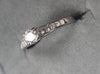 18ct White Gold diamond ring Size "i"