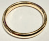 9ct rose gold wedding band ring size Q