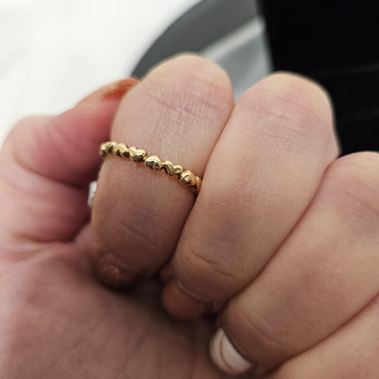 Pandora 14ct Hearts Ring - 54