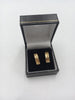 9CT Gold Pattern Earrings, Hallmarked 375 - 0.7Grams  - BOXED