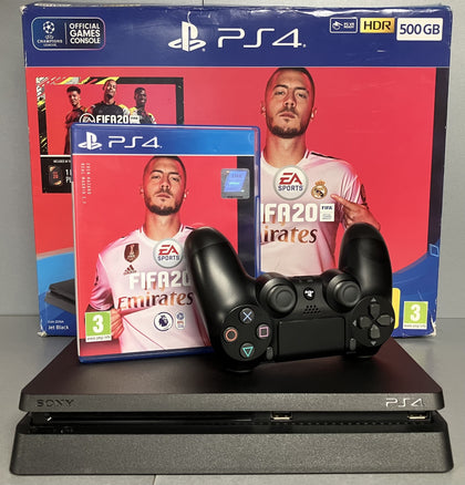 Sony PlayStation 4 Slim 500GB FIFA 20 Edition Console Bundle ** Boxed **