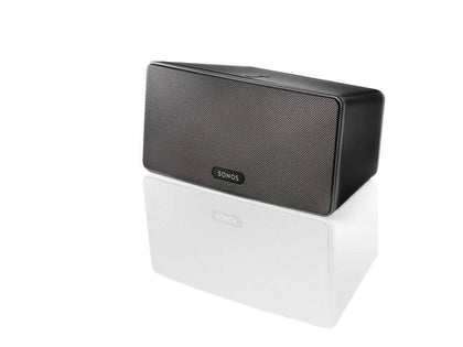 Sonos Play:3 - Speaker - Wireless - Ethernet, Fast Ethernet, Wi-Fi - 2-Way - Black (Grille Colour - Graphite) - For Sonos Playbar