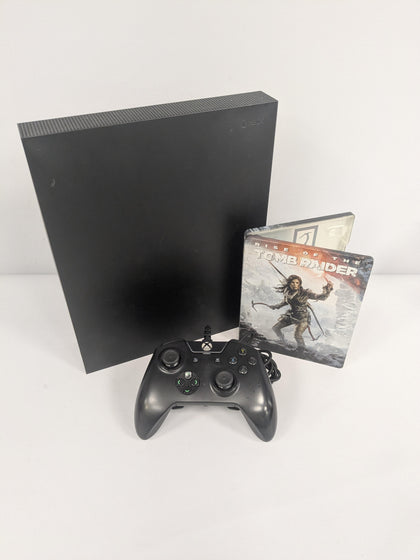 Xbox One X 1TB Tomb Raider Package