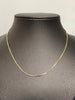 18ct Yellow Gold Narrow Snake Chain - 16" - 4.66G