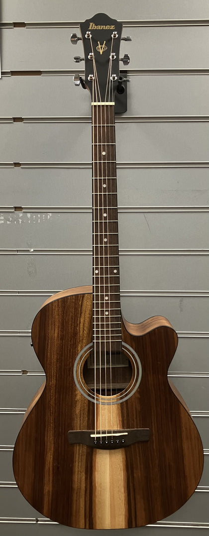 Ibanez V Series V40WSCE-OPB Cutaway Dreadnought Electro Acoustic Guitar, Open Pore Brown
