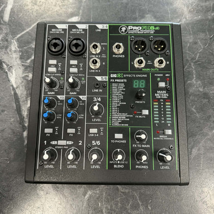 Mackie ProFX6v3 6-Channel Professional Effects Mixer