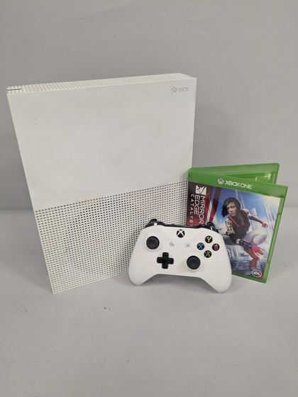 Xbox One S Console, 500GB Mirrors Edge Console Package