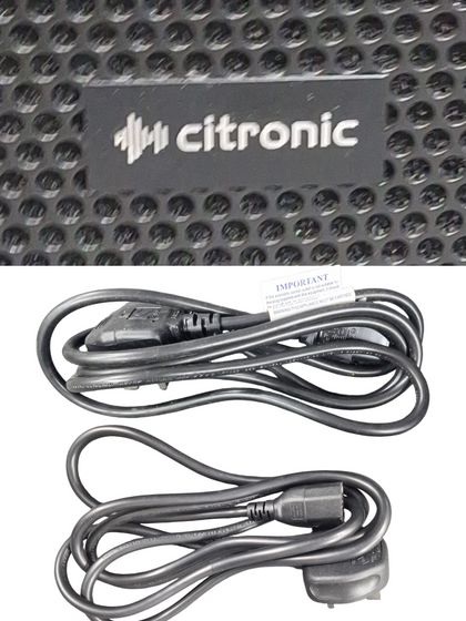 Citronic CUBA-15A Full Range Active PA Speaker, 15