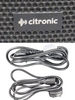 Citronic CUBA-15A Full Range Active PA Speaker, 15", Bluetooth & DSP, Unboxed With All Leads, Black