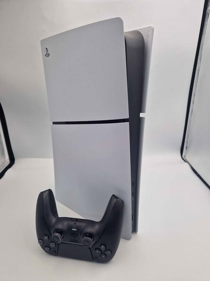 **DEAL** Sony PlayStation 5 Slimline (PS5 Slim) Digital Edition Home Gaming Console - Unboxed With Black Pad