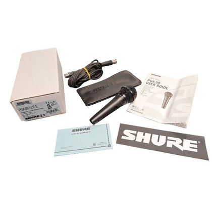 Shure PGA58 Dynamic Cardioid Microphone with Pick-Up Pattern