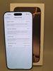 Apple iPhone 16 Pro Max 256GB Desert Titanium, Unlocked BOXED 100% BATTERY COMES WITH CHARGE CABLE ***please take note that the screen dose have a scr
